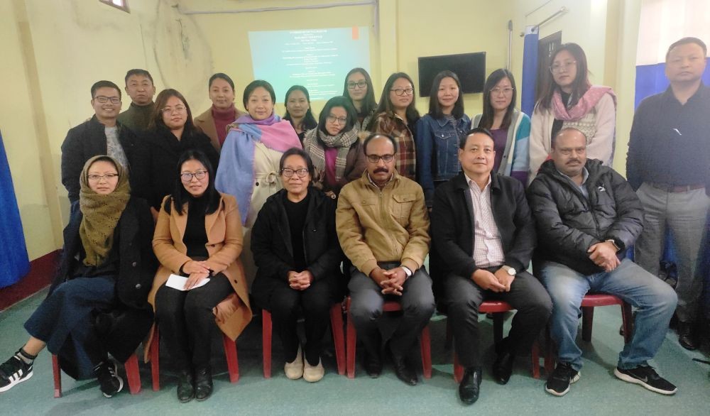 Research Committee of Sao Chang College, Tuensang conducted inter-departmental seminar on April 1.